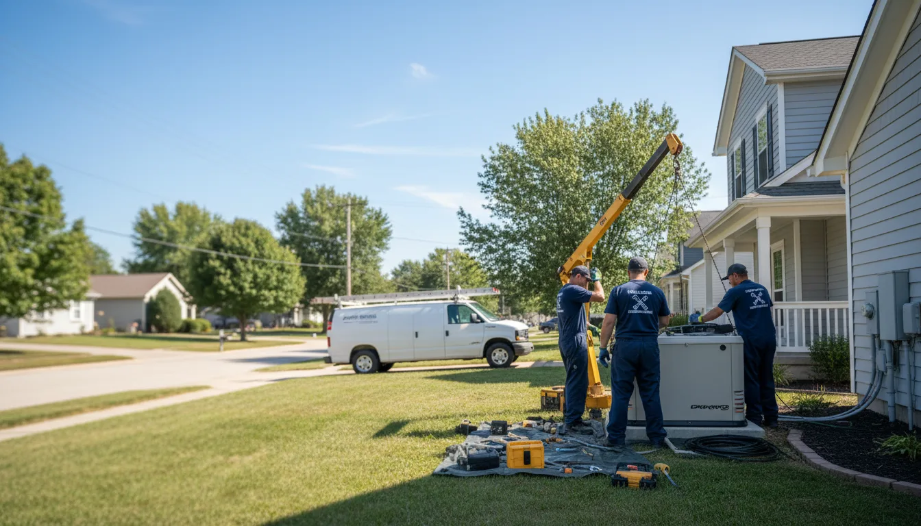 Generator Installation in Fort Polk, LA near me
